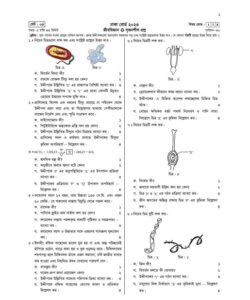 Biology test paper SSC 2024